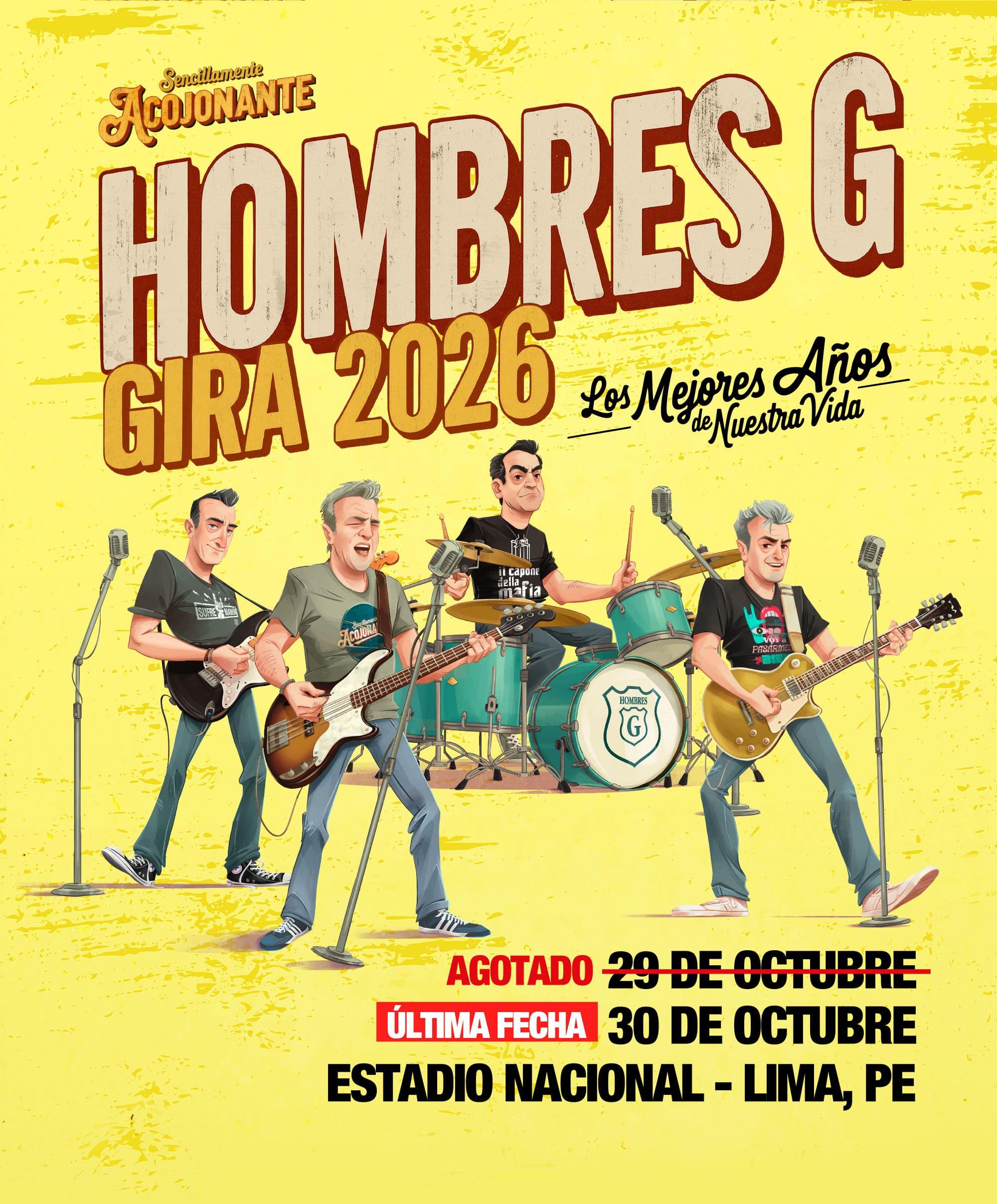 Hombres G - Estadio Nacional