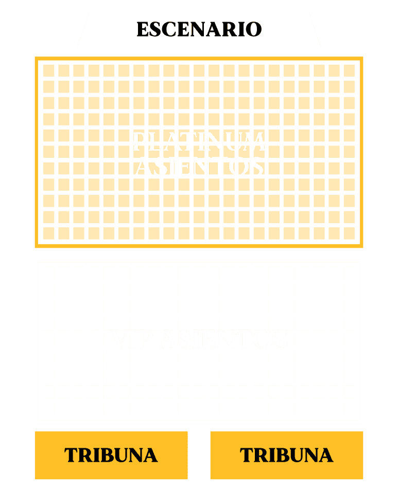 Plano de zonas del recinto (referencial)